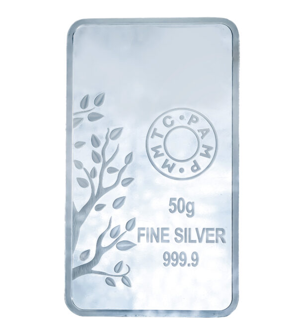 02 Silver Bar MMTC 50gm