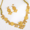 22K Bombay Gold Necklace Set with Earrings