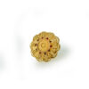 Traditional Round Gold Cocktail Ring