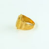 Classic Engraved Gold Ring
