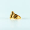 06 Swastik Symbol Gold Ring