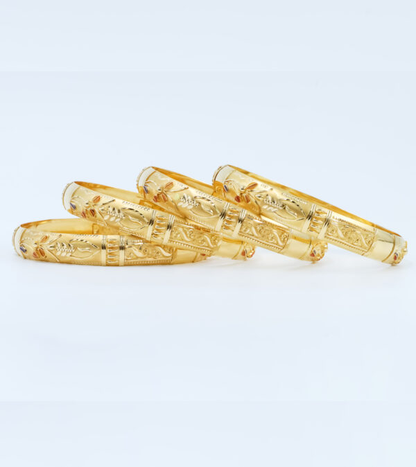 068 22K Gold Bangles